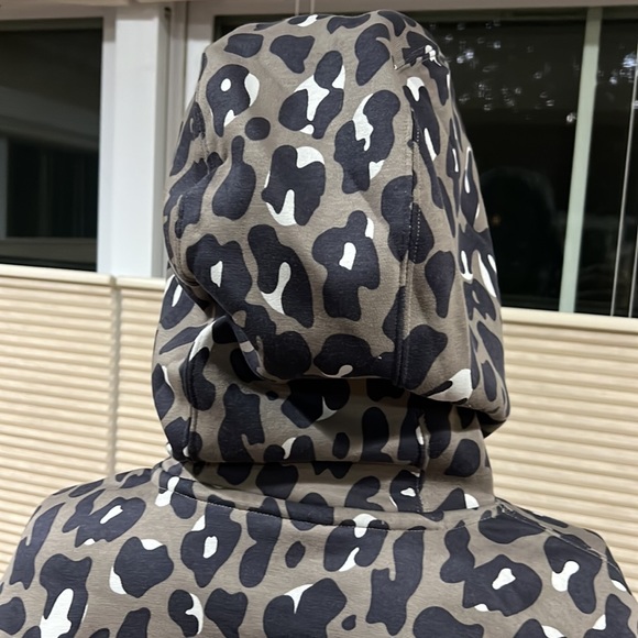 Nike Sportswear Club Fleece Fierce Leopard Men's Hoodie Size Medium - Picture 6 of 10